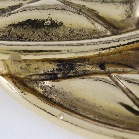 Chanel Gold Plated Coco Mark Brooch - Picture 5 of 6